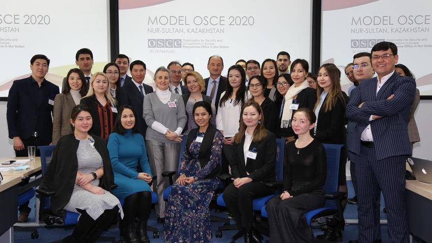 Model OSCE conference for youth started in Kazakhstan | Programme ...